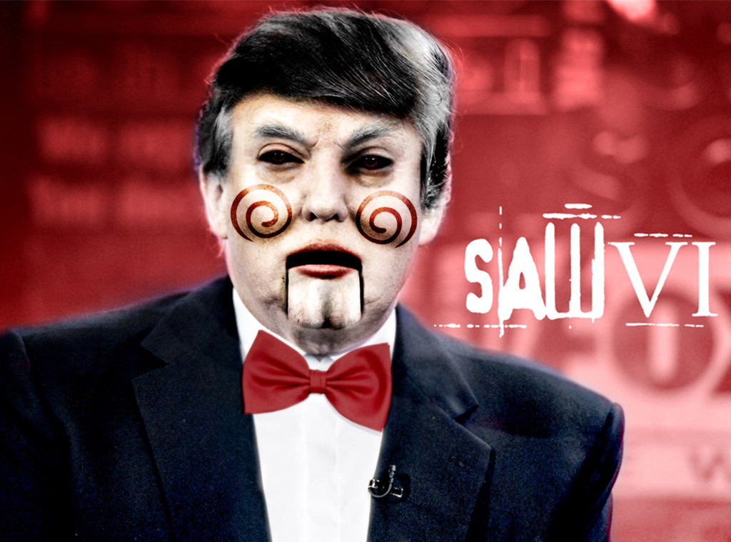 Donald Trump Photoshopped Into Horror Films Will Haunt You E Online